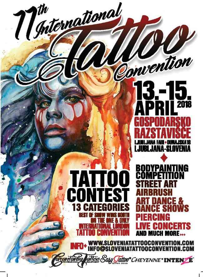 11th Tattoo Convention Ljubljana